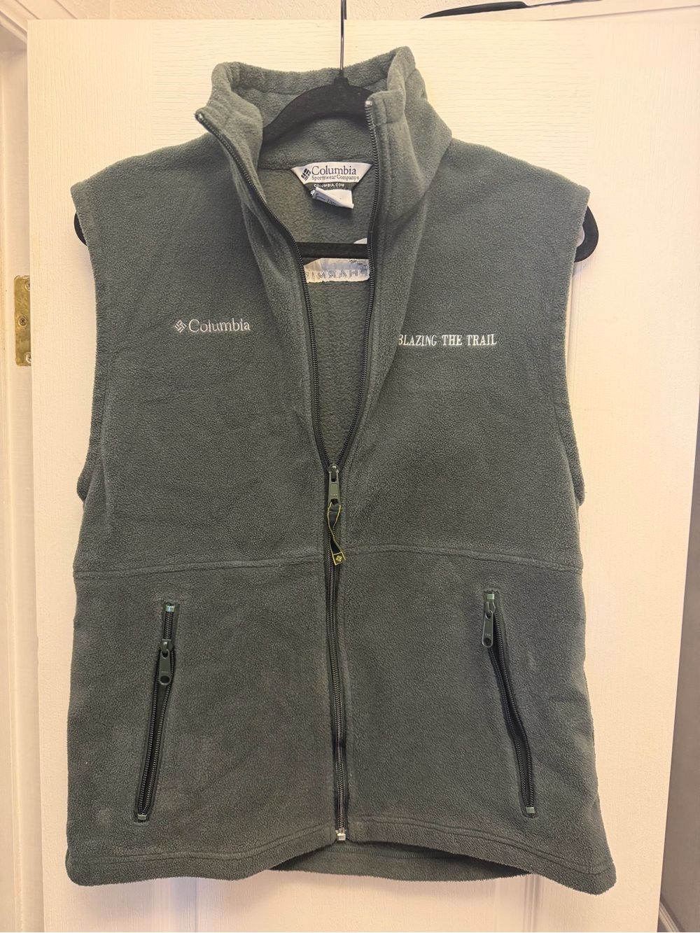 Columbia Men’s Dark Green Fleece Vest